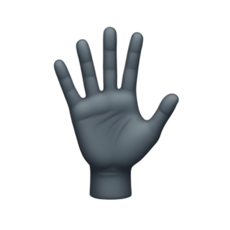 Hand showing you emoji
