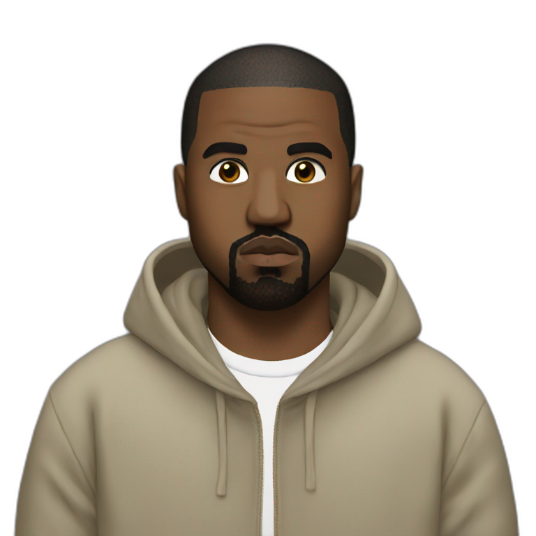 Kanye east emoji