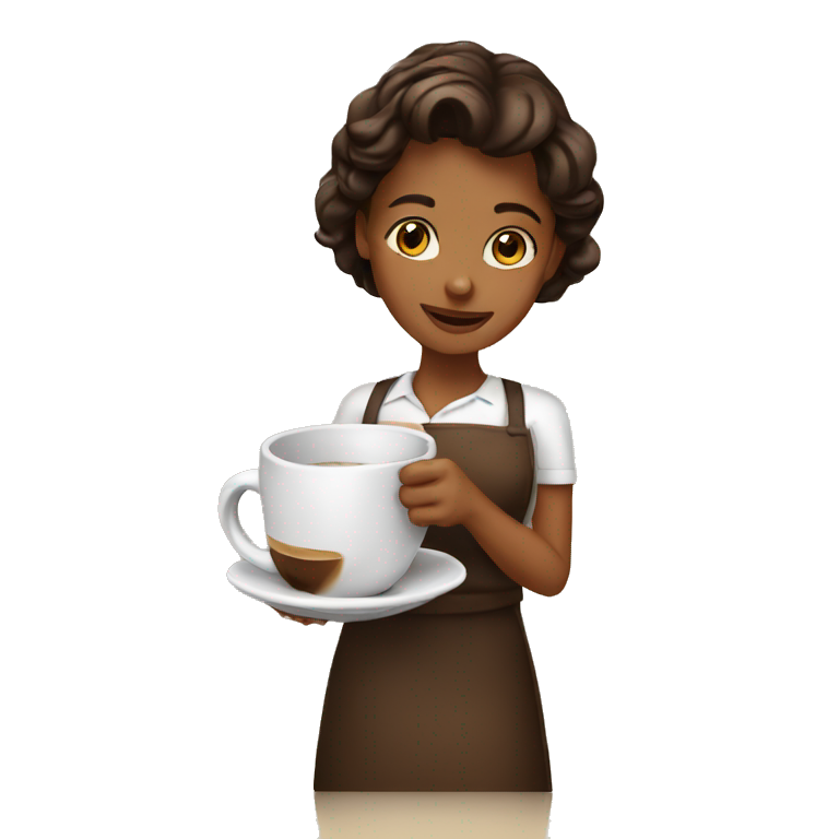 coffee girl emoji