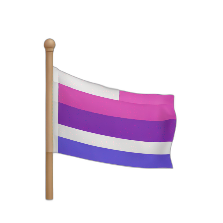 bi flag emoji