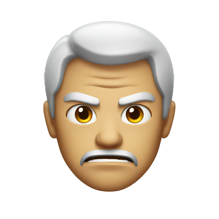 One angry person emoji