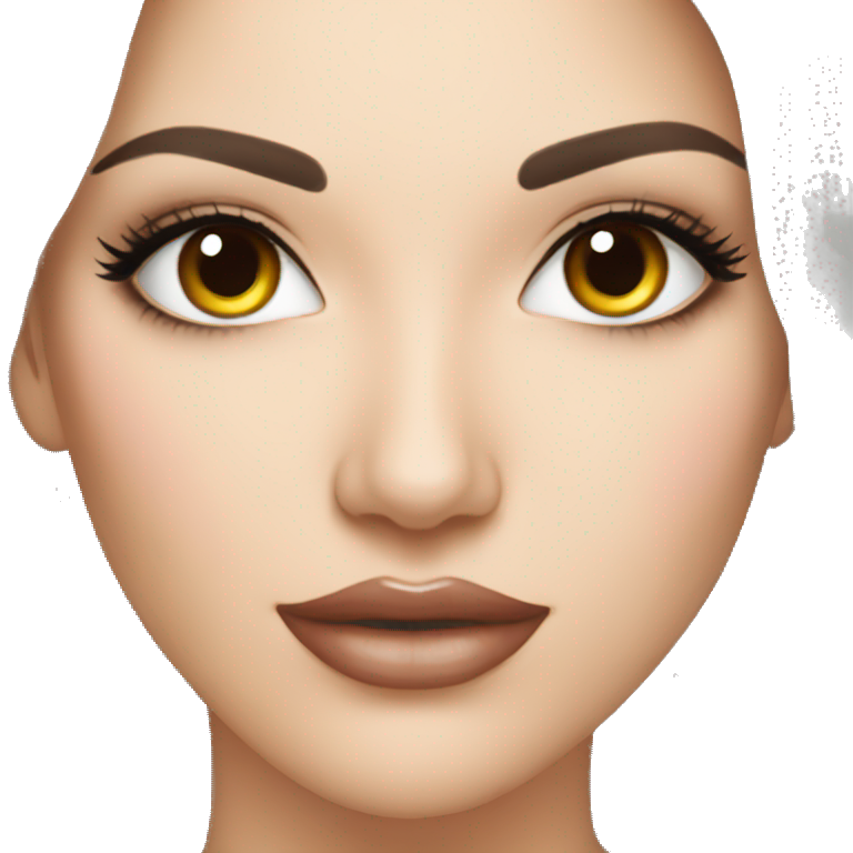 Permanent makeup emoji