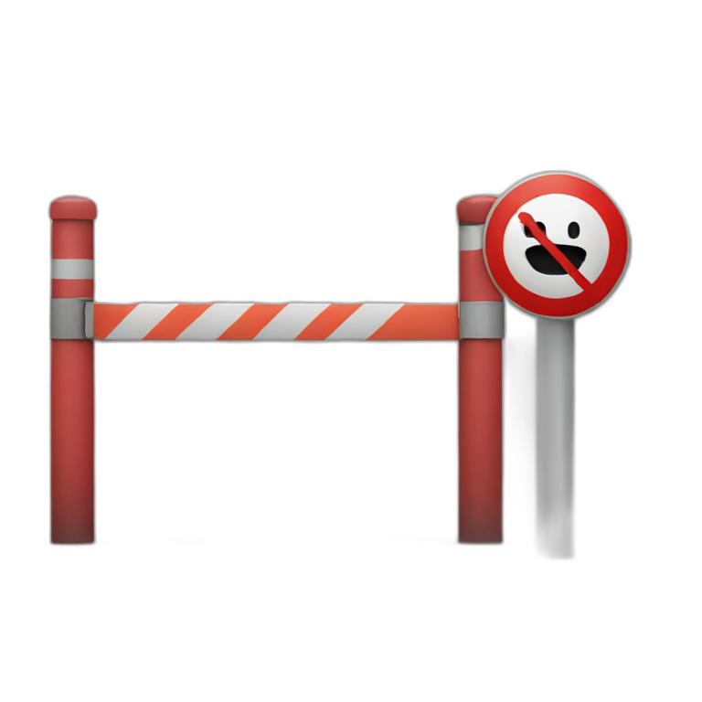 no entry emoji