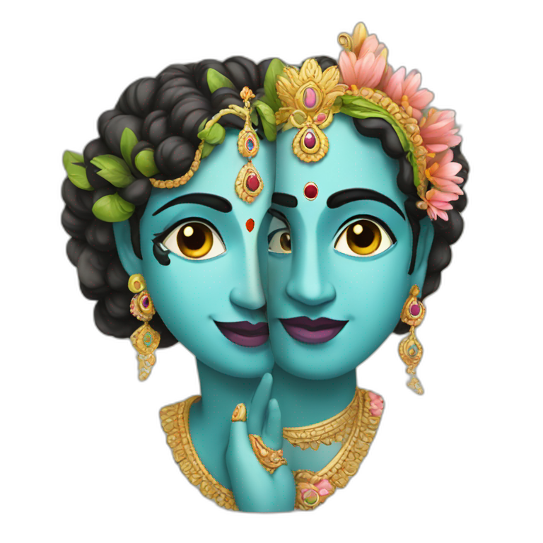 Radha Krishna emoji