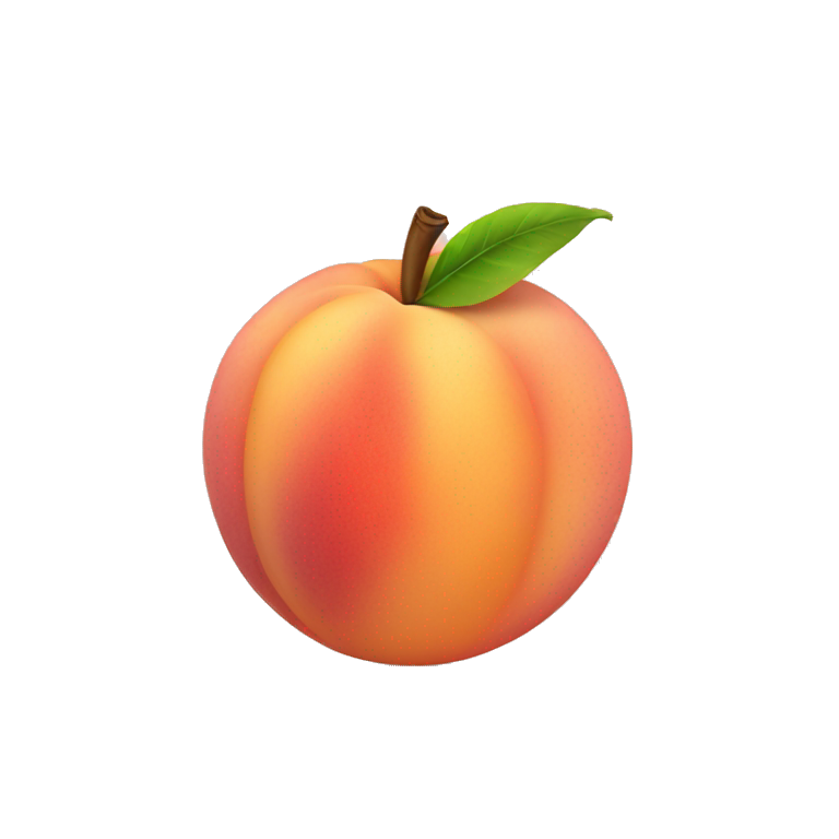 Peach  emoji