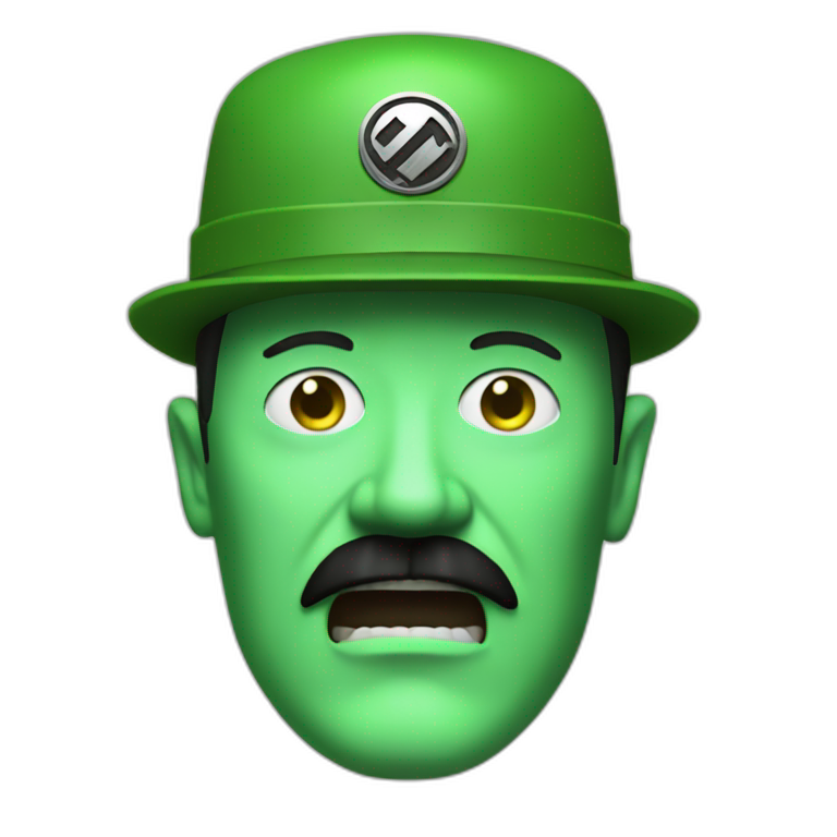 interdimensional green hitler portal emoji