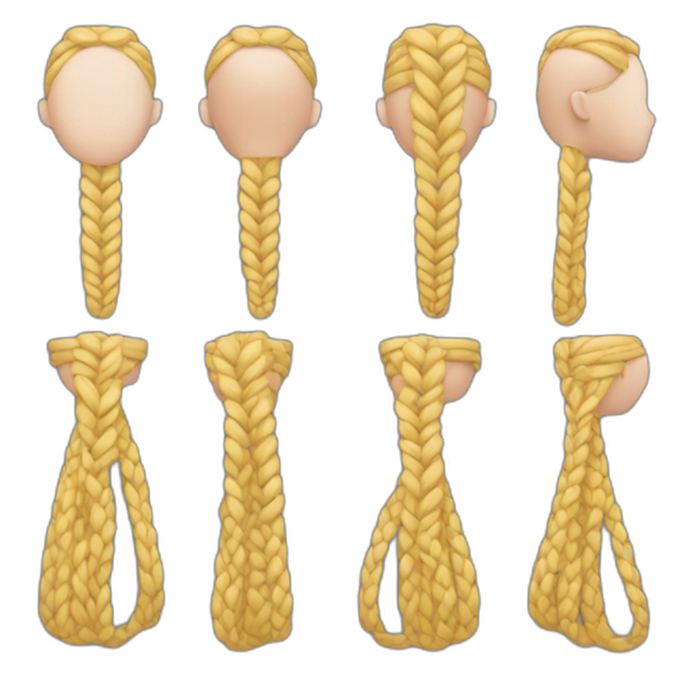 braided doll emoji