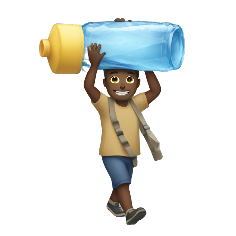 carrying water emoji