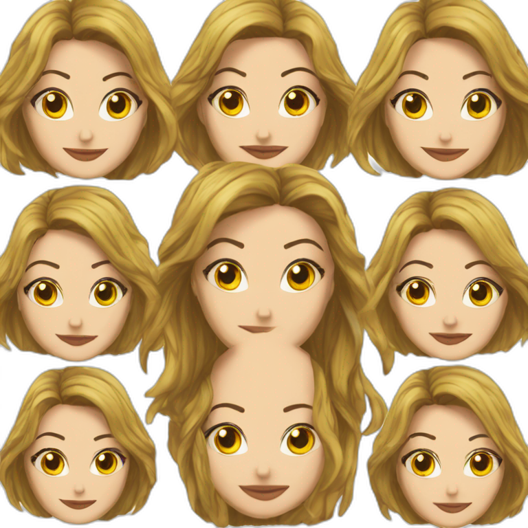 Mädchen amick emoji