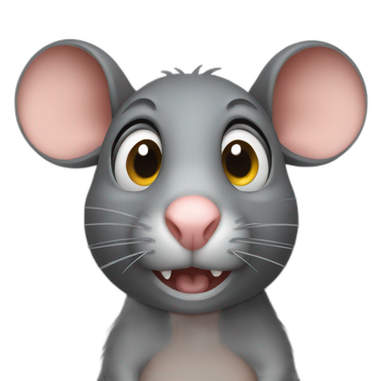 rat with 4 eyes emoji