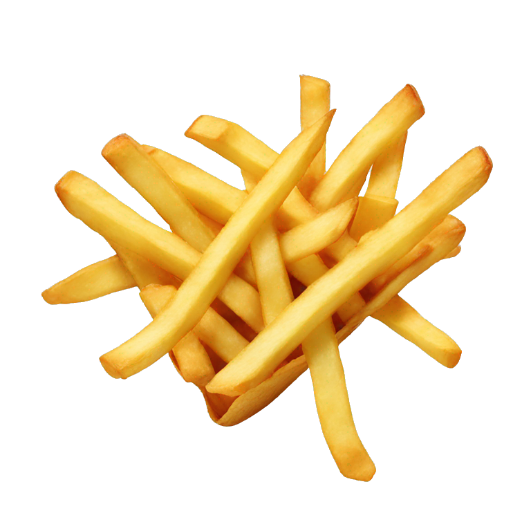 French fries  emoji