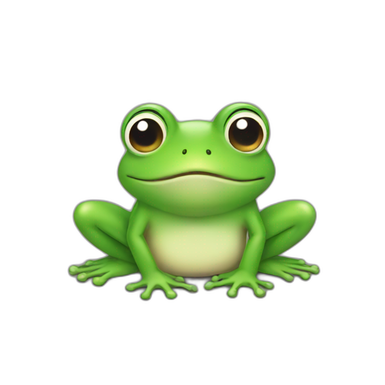 Happy Frog emoji