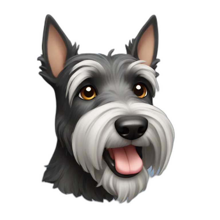 scottish terrier dog emoji