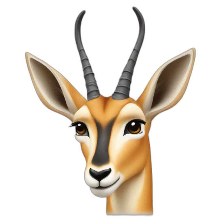 Corne de gazelle  emoji