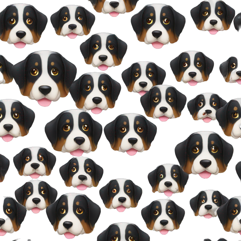 greater Swiss mountain dog emoji