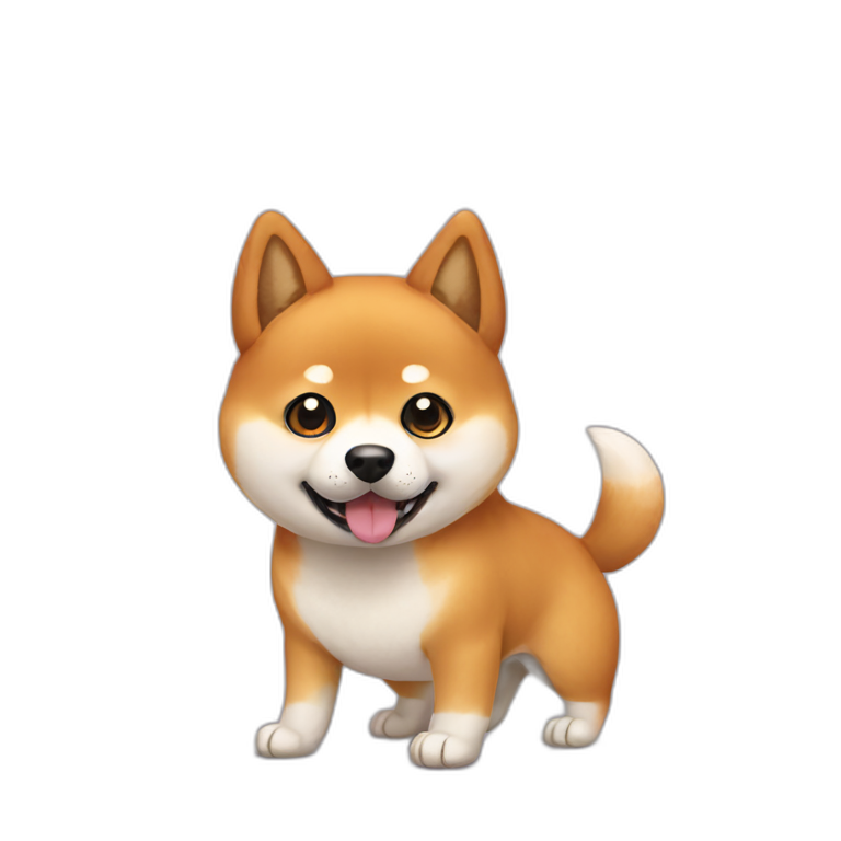 Shiba doggo emoji