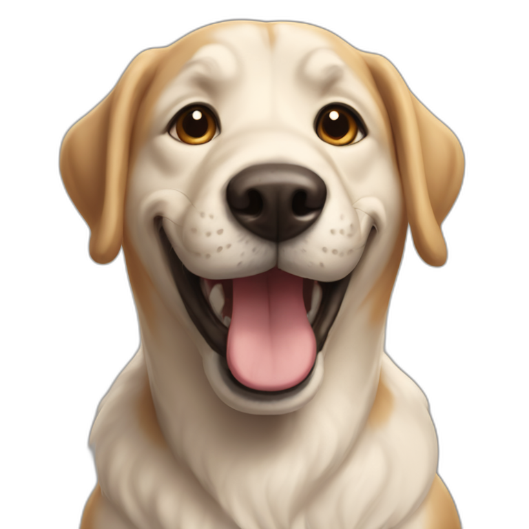 pleased-doggo emoji