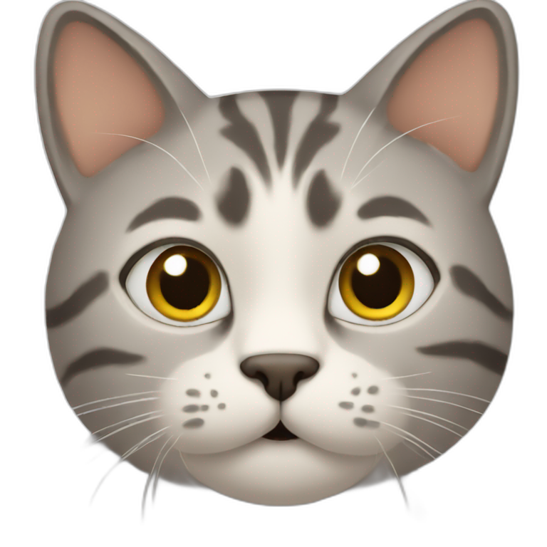 Animated cat emoji