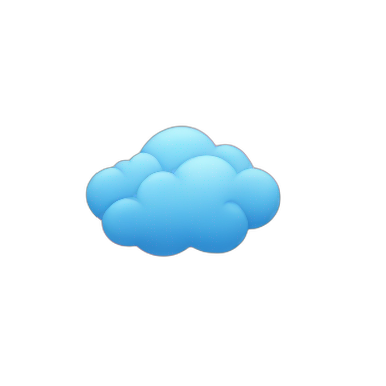 blue-sky emoji