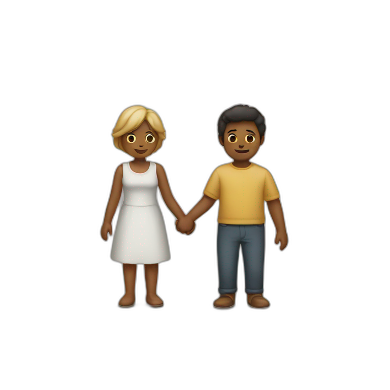 People holding hands together  emoji