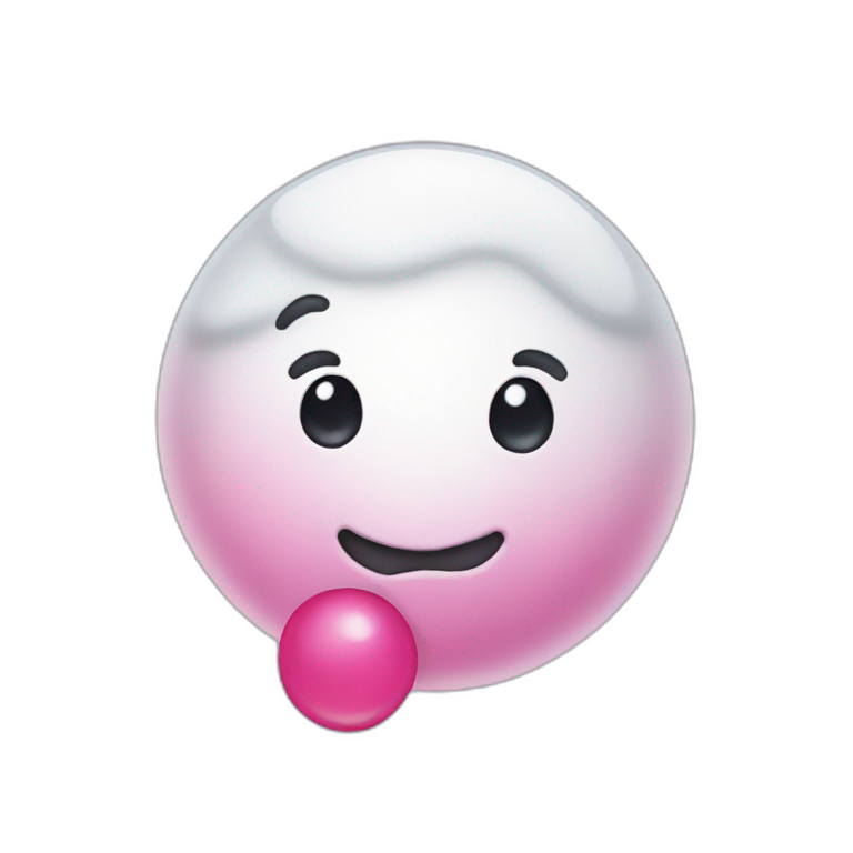 Buble gum emoji