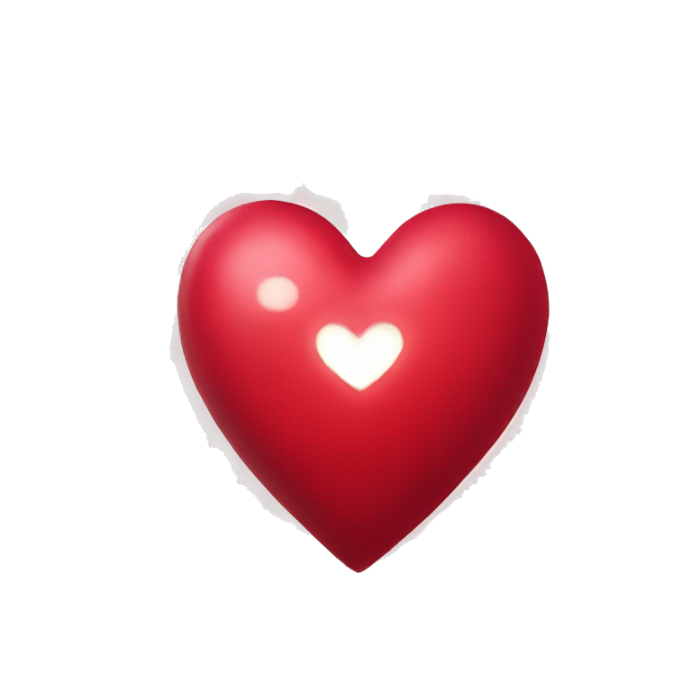 crimson heart emoji