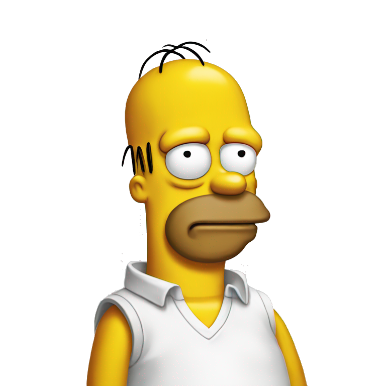 Homero simpson emoji