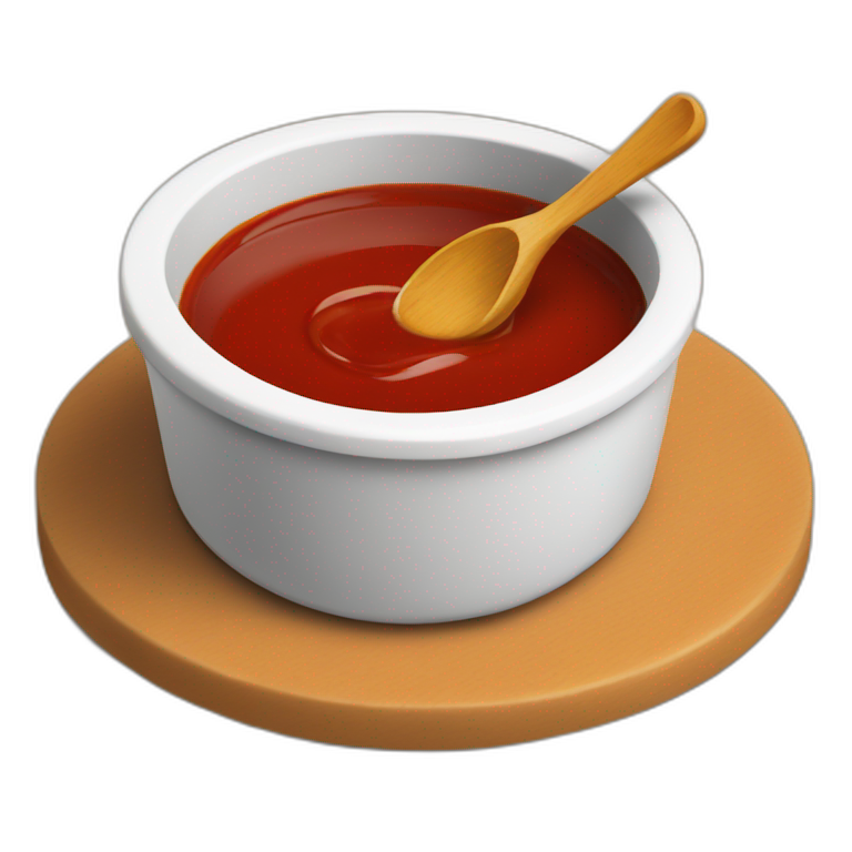 sauce in a dipping dish emoji