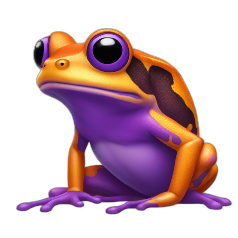 purple sniper frog emoji