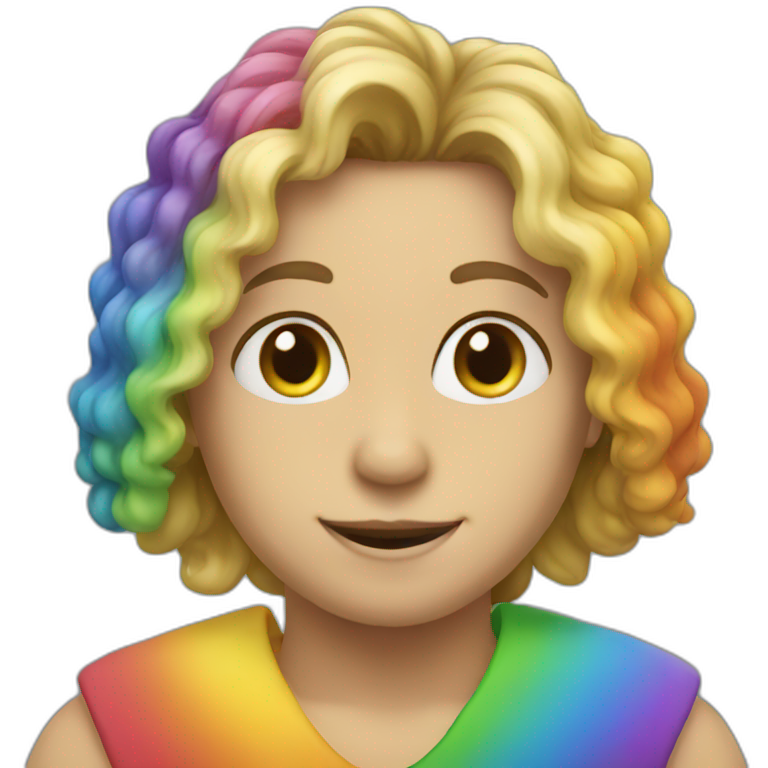 Rainbow emoji