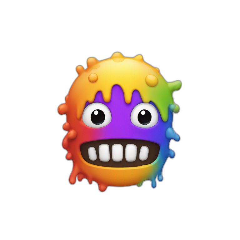 autismo logo monstruo colores emoji