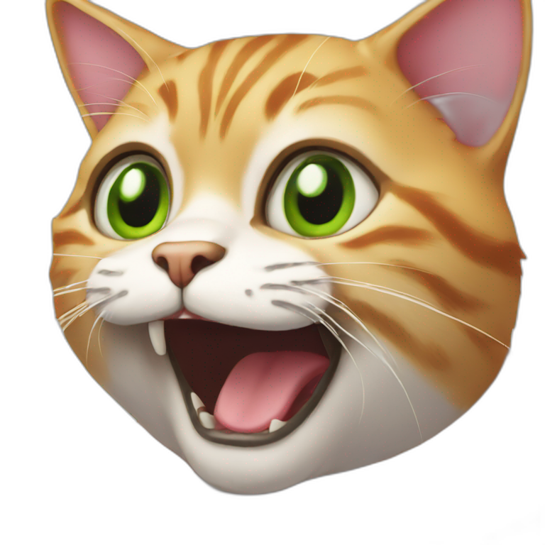 Hungry cat emoji