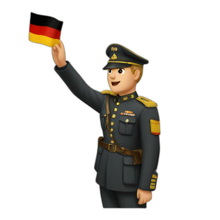 German salute emoji