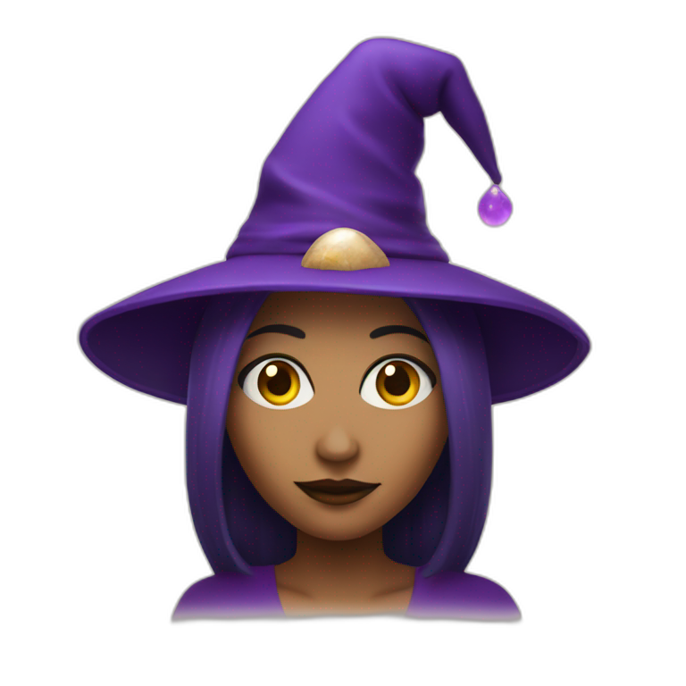 fortune teller witch emoji