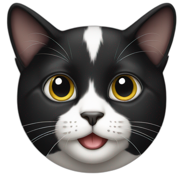 Tuxedo Cat emoji