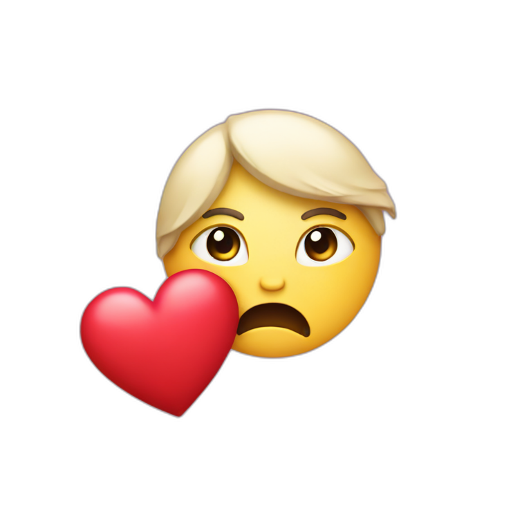 valentines day image representing bad day emoji