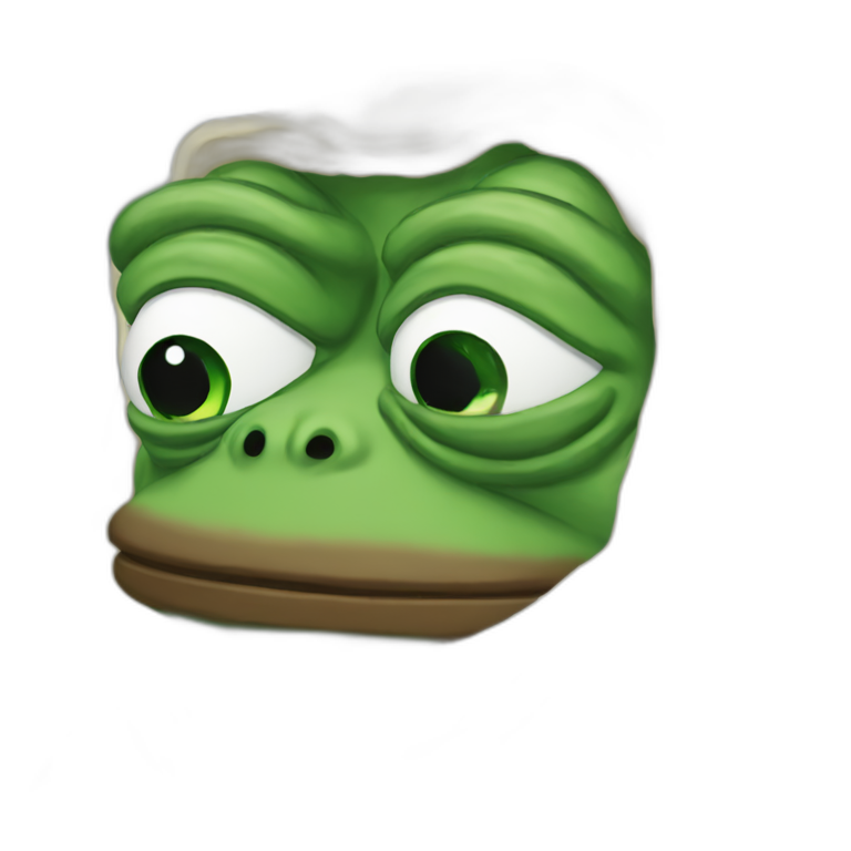 Sad-pepe-frog emoji