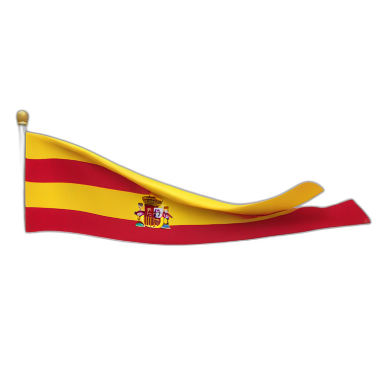 Spain flag 3d emoji