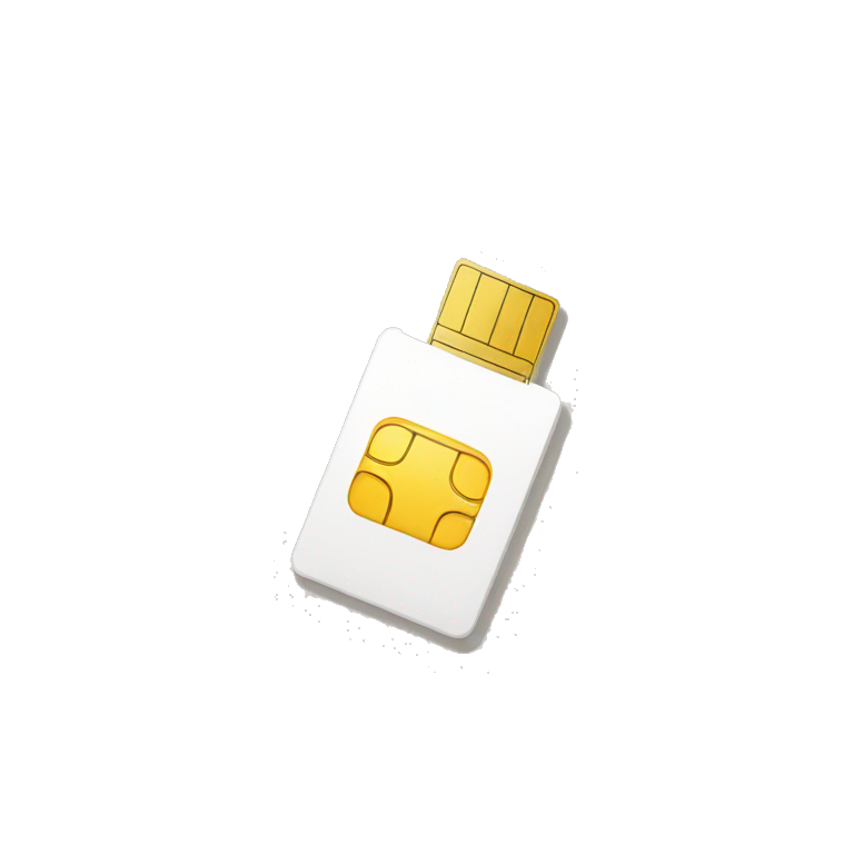 SIM card emoji