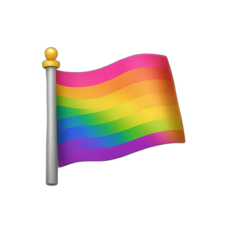 lesbian pride flag emoji