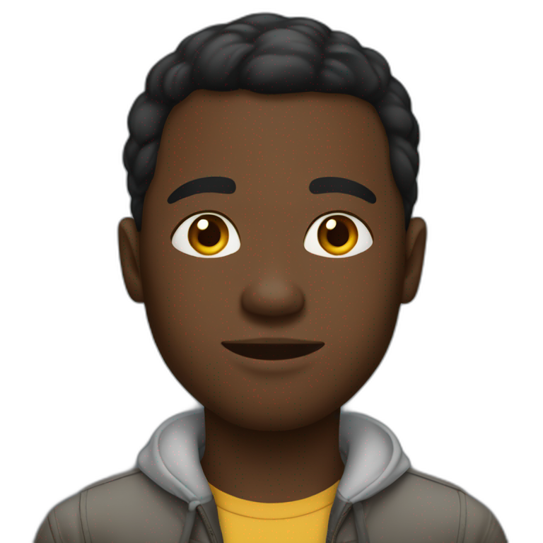Homme congolais jeune emoji