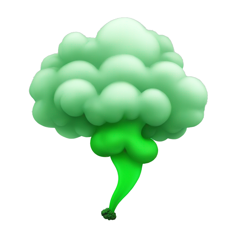 green smoke emoji