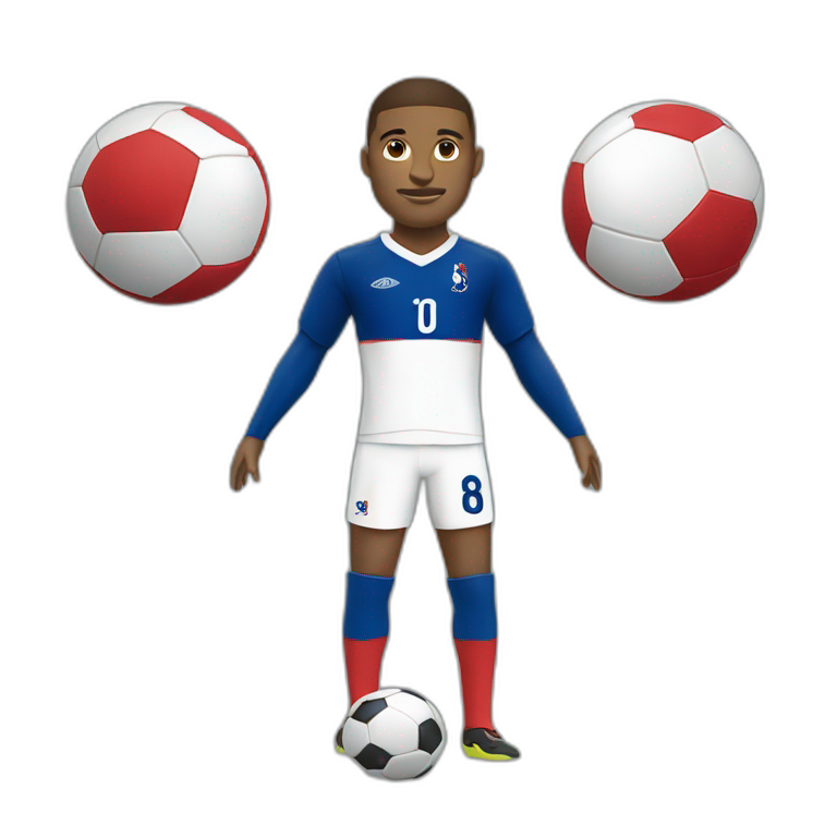 Maillot de l’équipe de France de football emoji