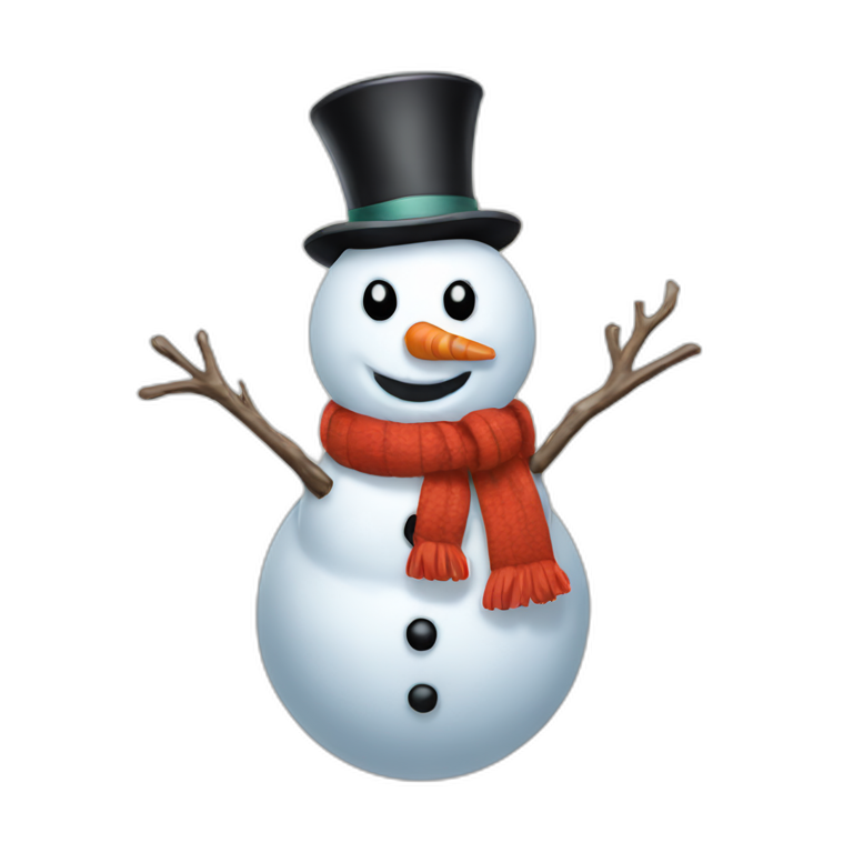 Snowman emoji