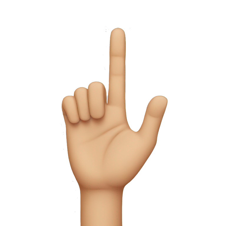 Finger emoji
