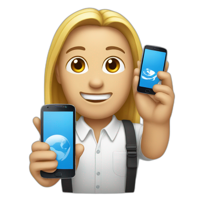 Un iPhone qui tue un Samsung emoji