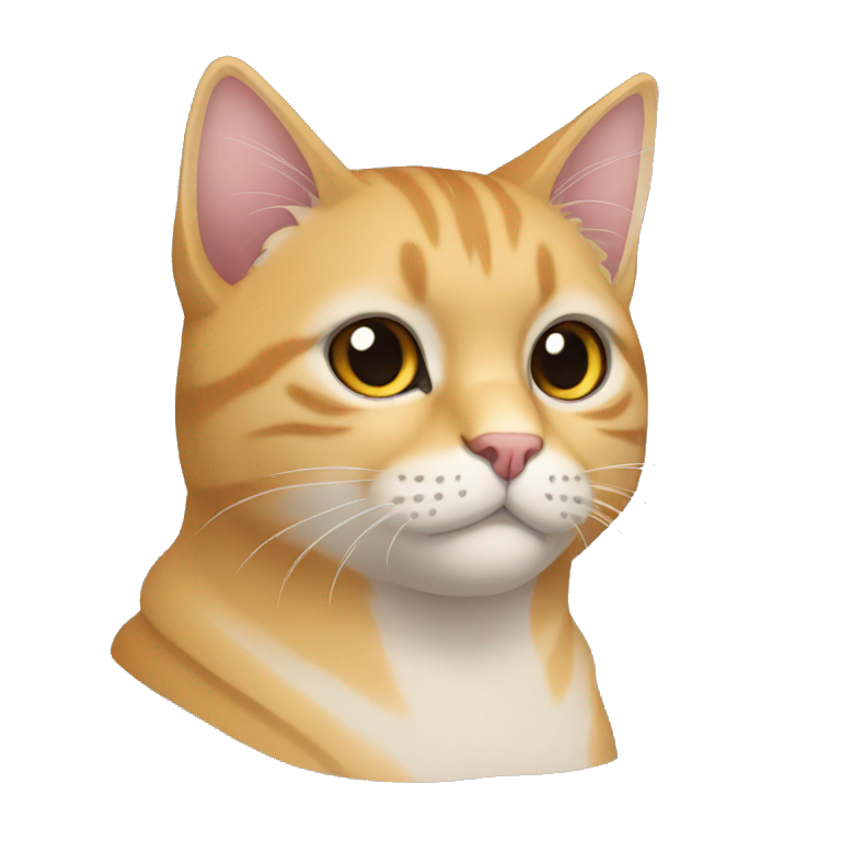 Gato con halas emoji