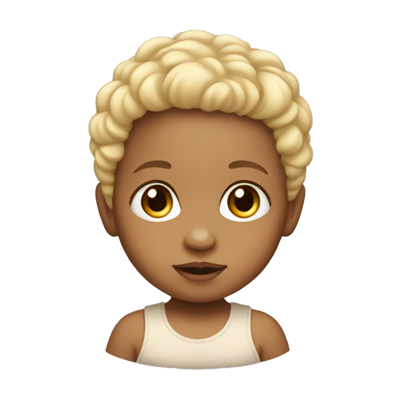 Baby light skin tone emoji