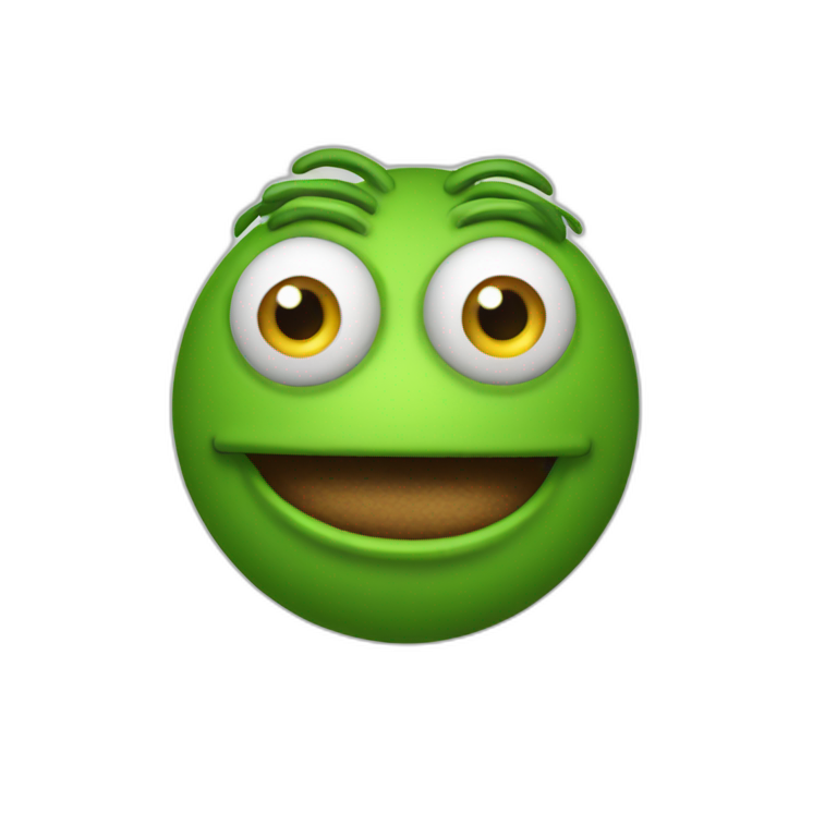 muppet cyclope green  emoji