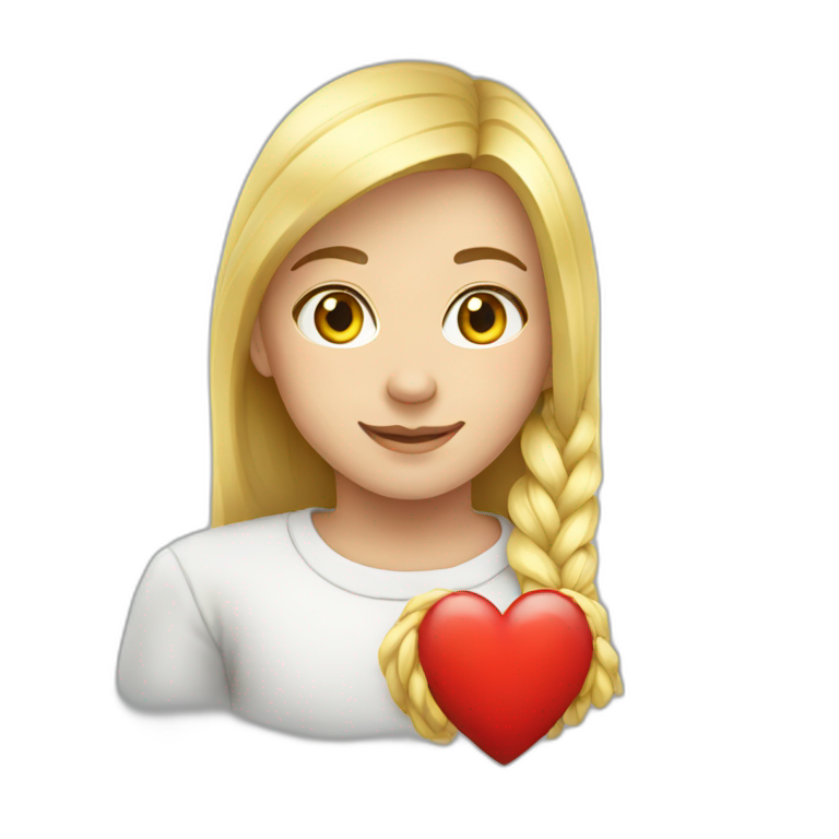 heart Ukraine emoji